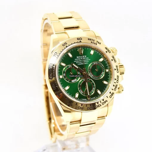 Good Replicas Rolex Daytona 116508 Caliber 4130 Automatic Movement 40mm Yellow Gold Case Mens/unisex Watch - Image 3