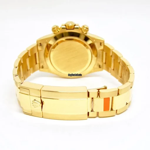 Good Replicas Rolex Daytona 116508 Caliber 4130 Automatic Movement 40mm Yellow Gold Case Mens/unisex Watch - Image 4