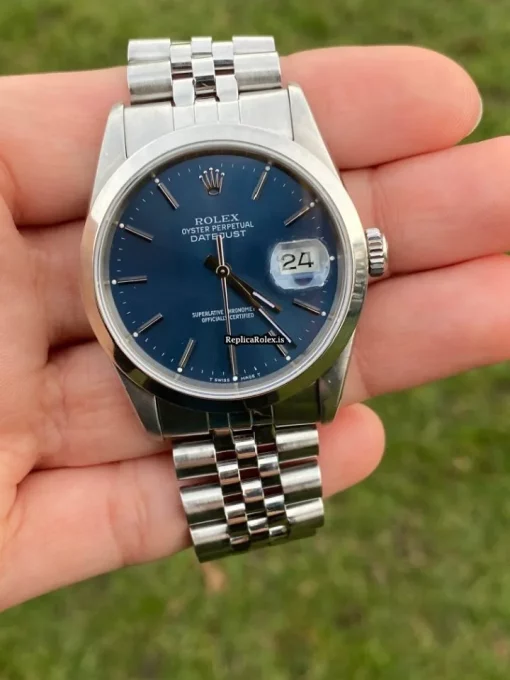 Suitable Replica Rolex Datejust 16200 Caliber 3135 Automatic Movement 36mm Steel Case Mens/unisex Watch - Image 10