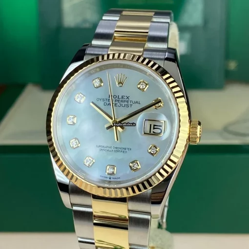 Recommend Replica Rolex Datejust 126233 Caliber 3235 Automatic Movement 36mm Gold/steel Case Mens/unisex Watch - Image 8