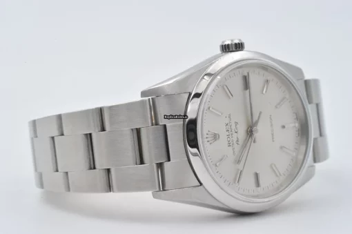 Incredible Imitation Rolex Air King Precision 14000m Caliber 3130 Automatic Movement 34mm Steel Case Mens/unisex Watch - Image 10