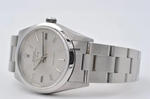 Incredible Imitation Rolex Air King Precision 14000m Caliber 3130 Automatic Movement 34mm Steel Case Mens/unisex Watch - Image 4