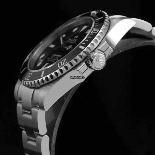 Terrific Fake Rolex Submariner 114060 Caliber 3130 Automatic Movement 40mm Steel Case Mens/unisex Watch - Image 14