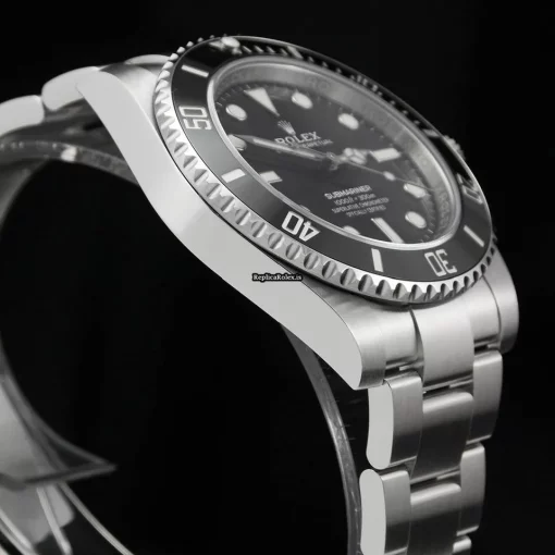 Terrific Fake Rolex Submariner 114060 Caliber 3130 Automatic Movement 40mm Steel Case Mens/unisex Watch - Image 15