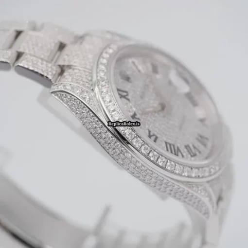 Awesome Replica Rolex Datejust 126300 Automatic Movement 40mm Steel Case Mens/unisex Watch - Image 7