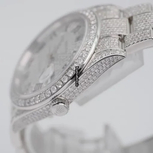 Awesome Replica Rolex Datejust 126300 Automatic Movement 40mm Steel Case Mens/unisex Watch - Image 8