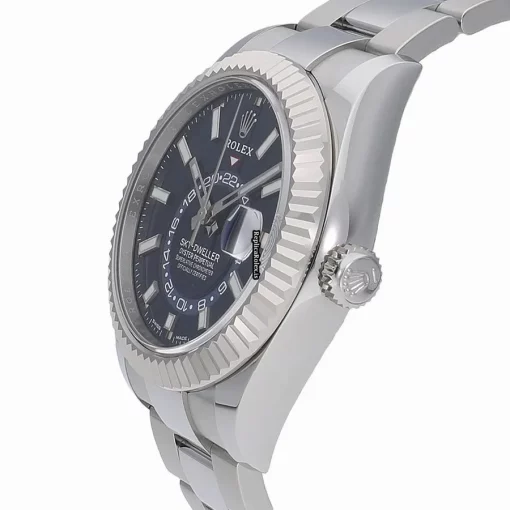Beautiful Replica Rolex Sky-dweller 326934 Caliber 9001 Automatic Movement 42mm Gold/steel Case Watch - Image 2