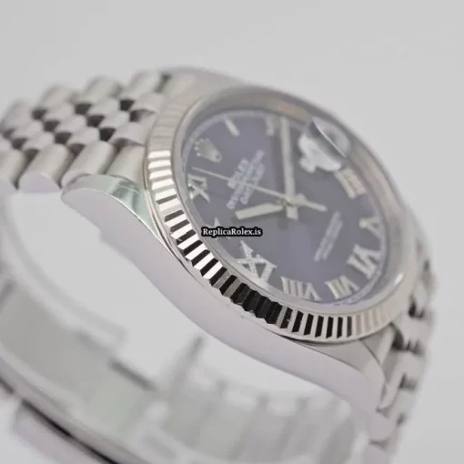 Terrific Replica Rolex Datejust 126234 Automatic Movement 36mm Steel Case Mens/unisex Watch - Image 4