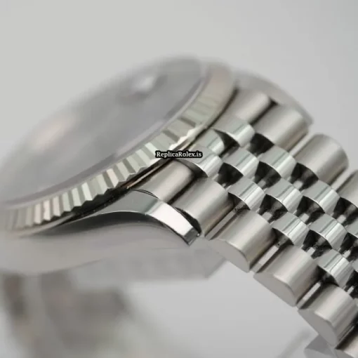 Terrific Replica Rolex Datejust 126234 Automatic Movement 36mm Steel Case Mens/unisex Watch - Image 8