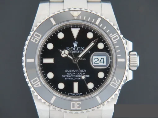 Trustworthy Fakes Rolex Submariner Date 116610ln Automatic Movement 40mm Steel Case Mens/unisex Watch - Image 2
