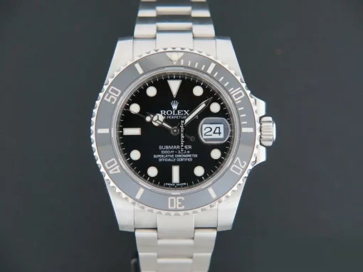 Trustworthy Fakes Rolex Submariner Date 116610ln Automatic Movement 40mm Steel Case Mens/unisex Watch - Image 3