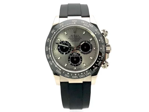 Suitable Imitation Rolex Daytona 116519ln Caliber 4130 Automatic Movement 40mm White Gold Case Mens/unisex Watch