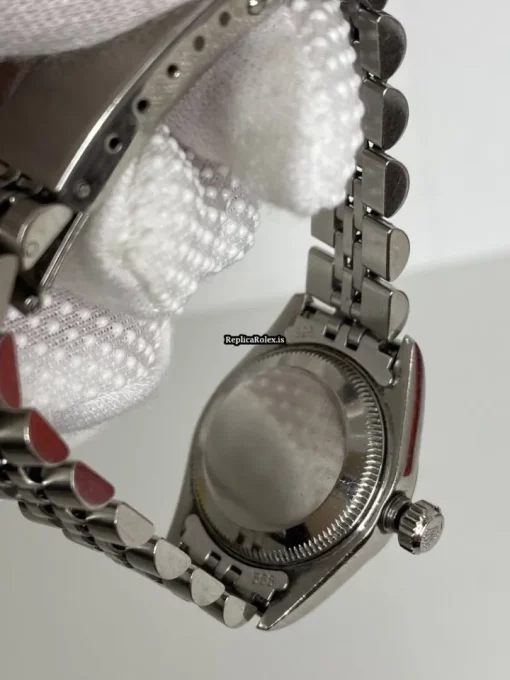 Excellent Replica Rolex Lady-datejust 69174 Caliber 2135 Automatic Movement 26mm Steel Case Womens Watch - Image 12