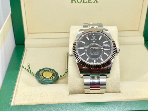 Luxury Replica Rolex Sky-dweller 326934 Caliber 9001 Automatic Movement 42mm Steel Case Mens/unisex Watch - Image 3