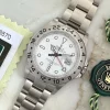Superb Clone Rolex Explorer II 16570t Caliber 3185 Automatic Movement 40x47,2mm Steel Case Mens/unisex Watch