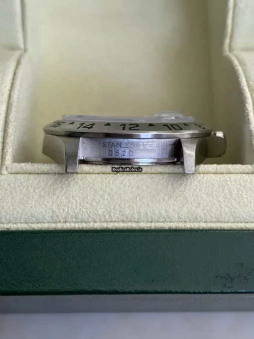 Superb Clone Rolex Explorer II 16570t Caliber 3185 Automatic Movement 40x47,2mm Steel Case Mens/unisex Watch - Image 12