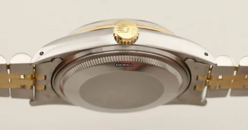 Incredible Fake Rolex Datejust 16013 Caliber 3035 Automatic Movement 36mm Gold/steel Case Mens/unisex Watch - Image 5