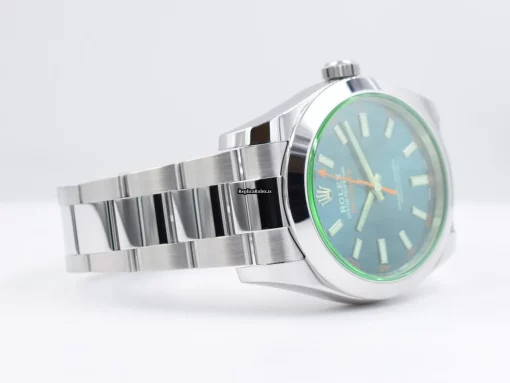 Fantastic Fake Rolex Milgauss 116400gv Caliber 3131 Automatic Movement 40mm Steel Case Mens/unisex Watch - Image 7