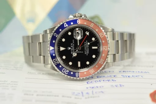 Incredible Replica Rolex Gmt-master II 16710 Caliber 3185 Automatic Movement 40mm Steel Case Mens/unisex Watch - Image 3