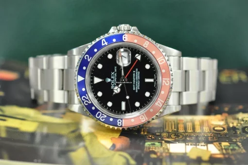 Incredible Replica Rolex Gmt-master II 16710 Caliber 3185 Automatic Movement 40mm Steel Case Mens/unisex Watch - Image 4