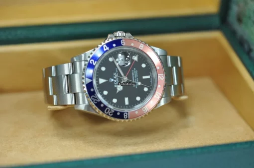 Incredible Replica Rolex Gmt-master II 16710 Caliber 3185 Automatic Movement 40mm Steel Case Mens/unisex Watch - Image 5