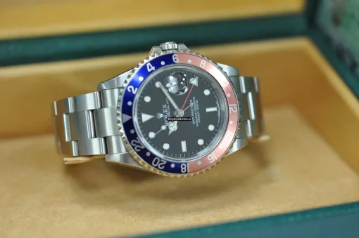 Incredible Replica Rolex Gmt-master II 16710 Caliber 3185 Automatic Movement 40mm Steel Case Mens/unisex Watch - Image 6