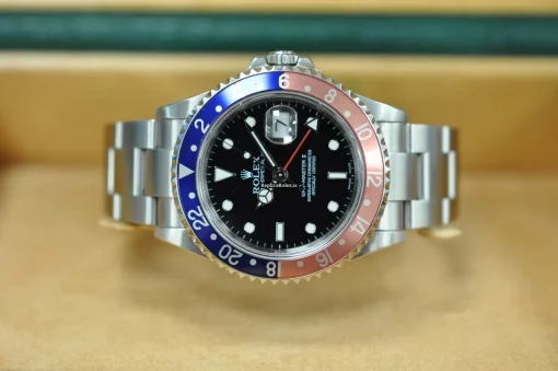 Incredible Replica Rolex Gmt-master II 16710 Caliber 3185 Automatic Movement 40mm Steel Case Mens/unisex Watch - Image 9