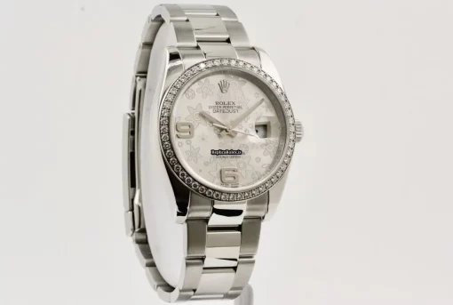 Swiss Replica Rolex Datejust 116244 Caliber 3135 Automatic Movement 36mm Steel Case Womens Watch
