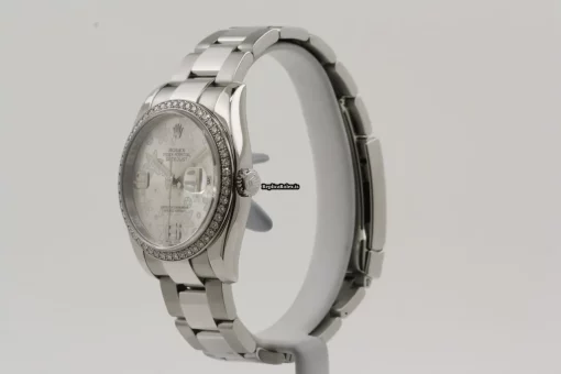 Swiss Replica Rolex Datejust 116244 Caliber 3135 Automatic Movement 36mm Steel Case Womens Watch - Image 2