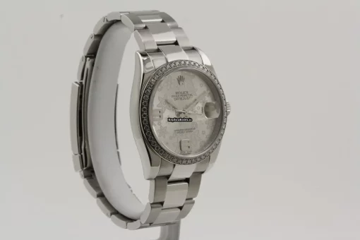 Swiss Replica Rolex Datejust 116244 Caliber 3135 Automatic Movement 36mm Steel Case Womens Watch - Image 8