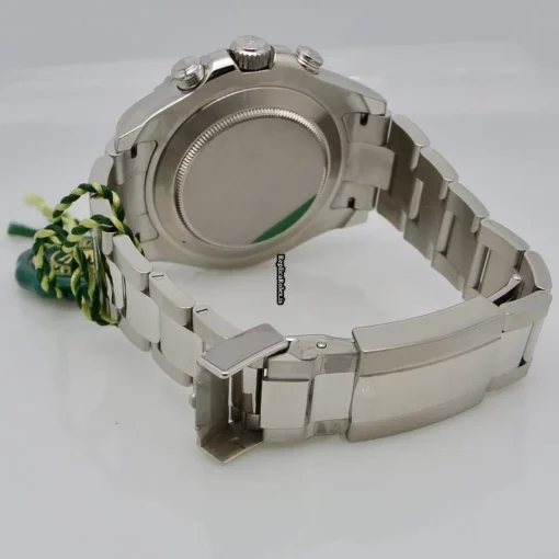 Excellent Fake Rolex Yacht-master II 116680 Caliber 4161 Automatic Movement 44mm Steel Case Mens/unisex Watch - Image 10