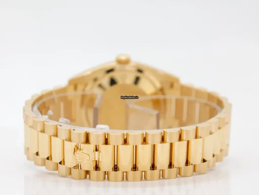 Well Made Replica Rolex Day-date 36 128238 Caliber 3255 Automatic Movement 36x43mm Yellow Gold Case Mens/unisex Watch - Image 5