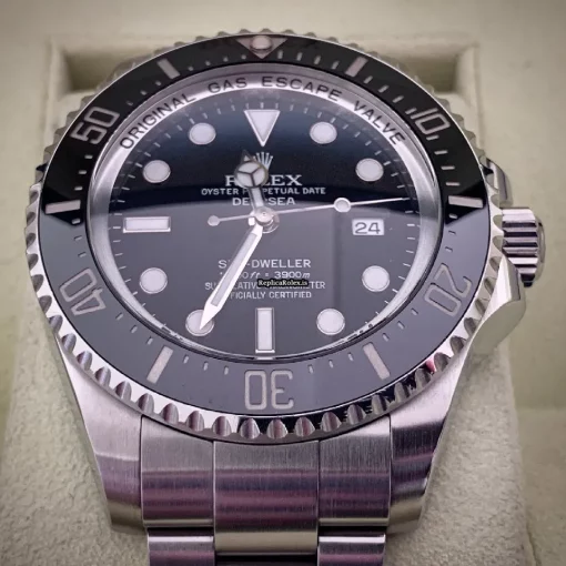 Design Replica Rolex Sea-dweller Deepsea 116660 Caliber 3135 Automatic Movement 44mm Steel Case Mens/unisex Watch - Image 3