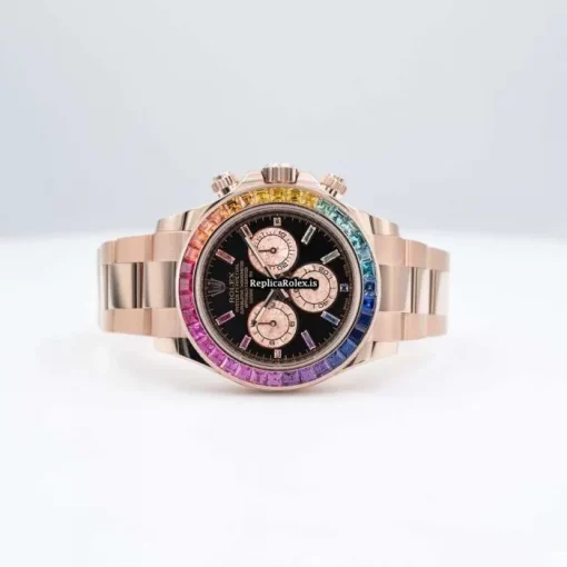 Fabulous Fake Rolex Daytona 116505 Caliber 4130 Automatic Movement 40mm Rose Gold Case Mens/unisex Watch - Image 2