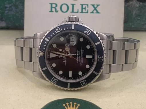 Perfect Replica Rolex Submariner Date 16800 Caliber 3035 Automatic Movement 40mm Steel Case Mens/unisex Watch - Image 10