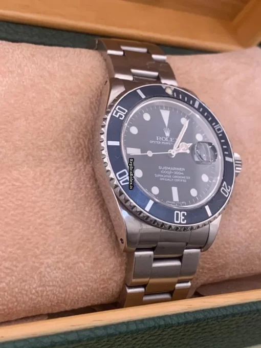 Perfect Replica Rolex Submariner Date 16800 Caliber 3035 Automatic Movement 40mm Steel Case Mens/unisex Watch - Image 3