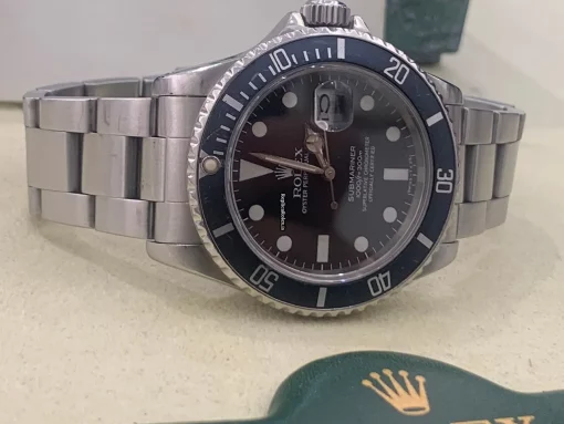 Perfect Replica Rolex Submariner Date 16800 Caliber 3035 Automatic Movement 40mm Steel Case Mens/unisex Watch - Image 8