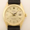 Trustworthy Replica Rolex Oyster Perpetual Date 1503 Caliber 1570 Automatic Movement 34mm Yellow Gold Case Mens/unisex Watch