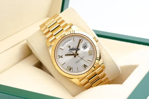 Lovely Fake Rolex Day-date 40 228238 Caliber 3255 Automatic Movement 40mm Yellow Gold Case Mens/unisex Watch - Image 8