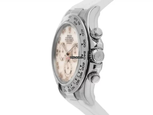 Incredible Replica Rolex Daytona 116519 Caliber 4130 Automatic Movement 40mm White Gold Case Mens/unisex Watch - Image 2