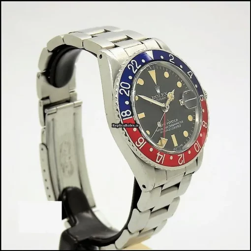 Marvellous Replica Rolex Gmt-master 1675 Caliber 1570 Automatic Movement 40mm Steel Case Mens/unisex Watch - Image 8