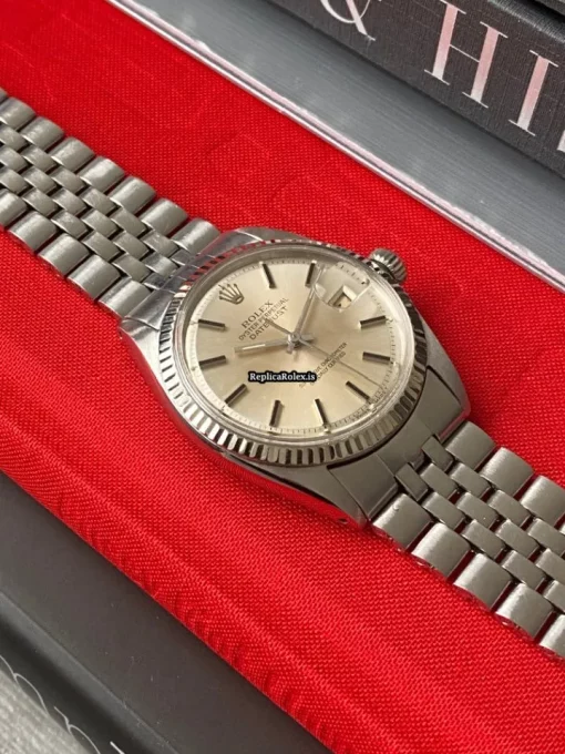 Good Fakes Rolex Datejust 1601 Caliber 1570 Automatic Movement 36mm Steel Case Mens/unisex Watch - Image 12