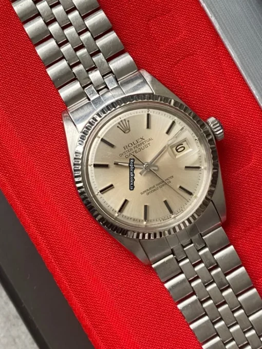 Good Fakes Rolex Datejust 1601 Caliber 1570 Automatic Movement 36mm Steel Case Mens/unisex Watch - Image 3