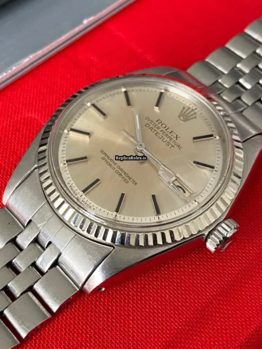 Good Fakes Rolex Datejust 1601 Caliber 1570 Automatic Movement 36mm Steel Case Mens/unisex Watch - Image 7