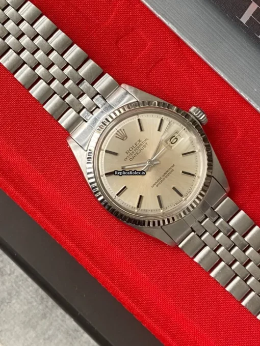 Good Fakes Rolex Datejust 1601 Caliber 1570 Automatic Movement 36mm Steel Case Mens/unisex Watch - Image 8