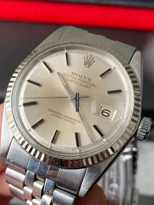 Good Fakes Rolex Datejust 1601 Caliber 1570 Automatic Movement 36mm Steel Case Mens/unisex Watch - Image 9