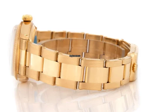 Wonderful Fake Rolex Datejust 6827 Automatic Movement 31mm Yellow Gold Case Womens Watch - Image 3