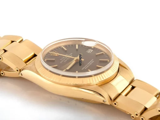 Wonderful Fake Rolex Datejust 6827 Automatic Movement 31mm Yellow Gold Case Womens Watch - Image 9