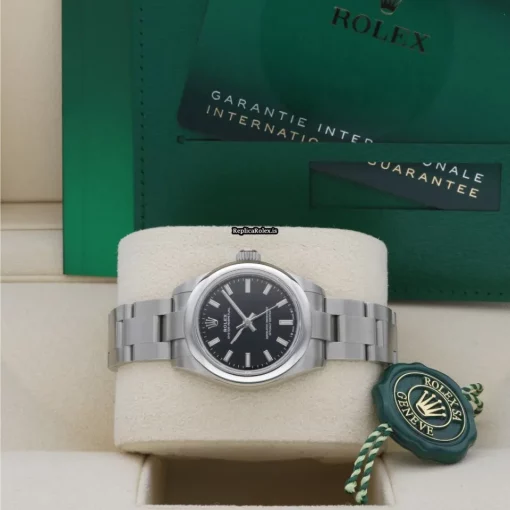 1:1 Fakes Rolex Oyster Perpetual 276200 Caliber 2232 Automatic Movement 28mm Steel Case Womens Watch - Image 6