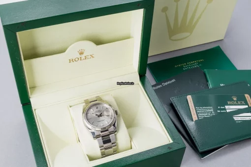 Suitable Fake Rolex Datejust 116234 Caliber 3135 Automatic Movement 36mm Steel Case Mens/unisex Watch - Image 6